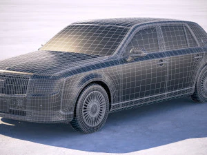 Toyota Century 2018 3D Model