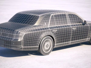 Toyota Century 2018 3D Model