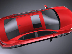 Toyota Corolla 2016 S USA 3D Model