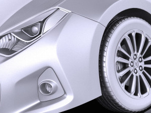 Toyota Corolla 2016 S USA Model 3D