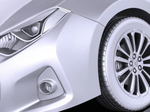Toyota Corolla 2016 S USA 3D Model