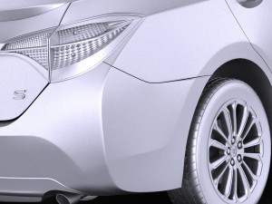 Toyota Corolla 2016 S USA Model 3D