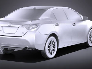 Toyota Corolla 2016 S USA 3D Model
