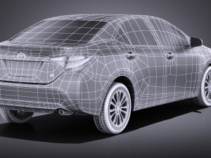 Toyota Corolla 2016 S USA Model 3D