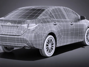 Toyota Corolla 2016 S USA 3D Model