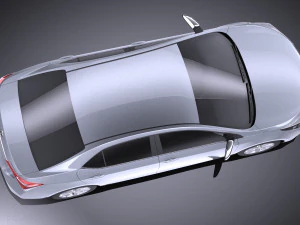Toyota Corolla EU-Version 2016 vray 3D Model
