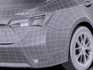 Toyota Corolla EU-Version 2016 vray 3D Model