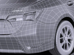 Toyota Corolla EU-Version 2016 vray 3D Model