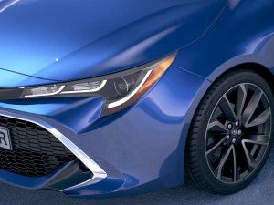Toyota Corolla Hatchback 2019 3D Model