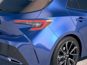 Toyota Corolla Hatchback 2019 3D Model