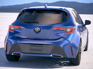 Toyota Corolla Hatchback 2019 Modello 3D