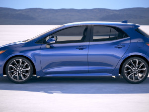 Toyota Corolla Hatchback 2019 Modello 3D