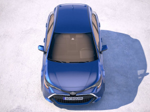Toyota Corolla Hatchback 2019 Modello 3D