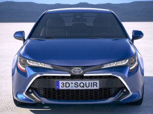 Toyota Corolla Hatchback 2019 Modello 3D