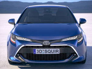 Toyota Corolla Hatchback 2019 3D Model