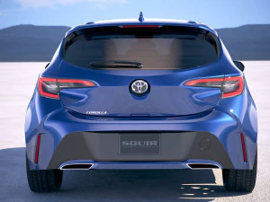 Toyota Corolla Hatchback 2019 3D Model