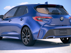 Toyota Corolla Hatchback 2019 Modello 3D