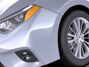 Toyota Corolla LE 2016 USA vray Modelo 3D
