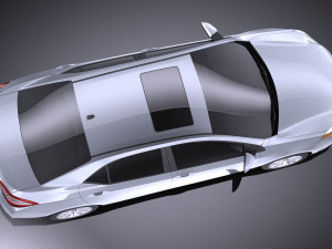 Toyota Corolla LE 2016 USA vray Modelo 3D