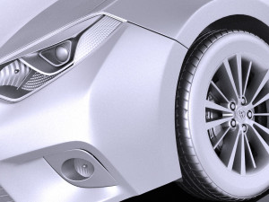 Toyota Corolla LE 2016 USA vray Modelo 3D