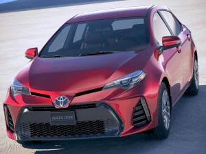 Toyota Corolla USA 2017 3D Model