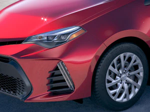 Toyota Corolla USA 2017 3D Model