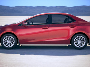 Toyota Corolla USA 2017 3D Модель