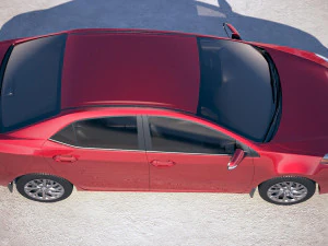 Toyota Corolla USA 2017 3D Model