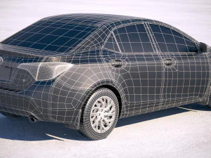 Toyota Corolla USA 2017 3D Model
