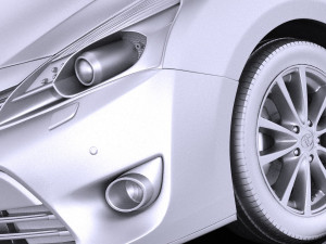 Toyota Corolla Verso 2017 vray 3D Model