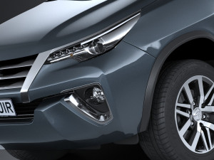 Toyota Fortuner 2017 Model 3D