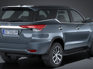 Toyota Fortuner 2017 Model 3D