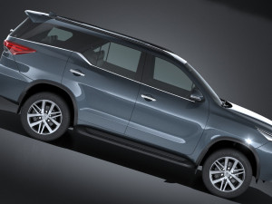 Toyota Fortuner 2017 Model 3D