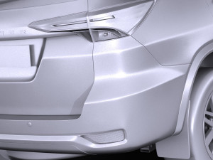 Toyota Fortuner 2017 Model 3D