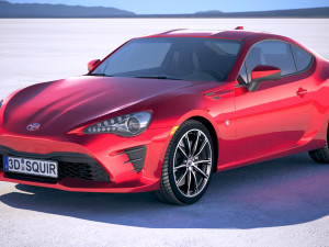 Toyota GT86 2018 3D Model