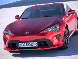 Toyota GT86 2018 3D Model
