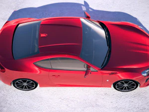 Toyota GT86 2018 3D Model
