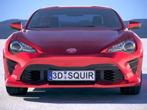 Toyota GT86 2018 3D Model
