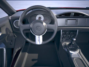 Toyota GT86 2018 3D Model
