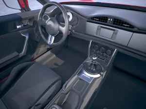 Toyota GT86 2018 3D Model