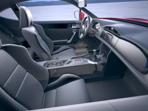 Toyota GT86 2018 3D Model