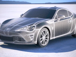 Toyota GT86 2018 3D Model