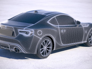 Toyota GT86 2018 3D मॉडल
