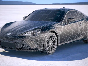Toyota GT86 2018 3D Model
