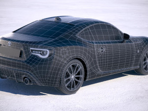 Toyota GT86 2018 3D मॉडल