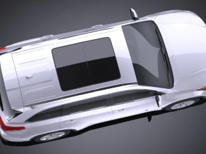 Тойота Хайлендер 2017 3D Модель