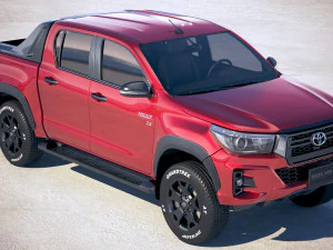 Toyota Hilux Revo Rocco 2018 3D Model