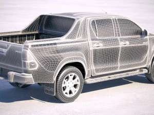 Toyota Hilux Revo Rocco 2018 3D Model