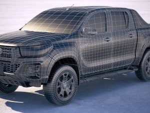 Toyota Hilux Revo Rocco 2018 3D Model