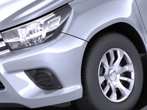Toyota Hilux Single Cab 2017 vray 3D 모델